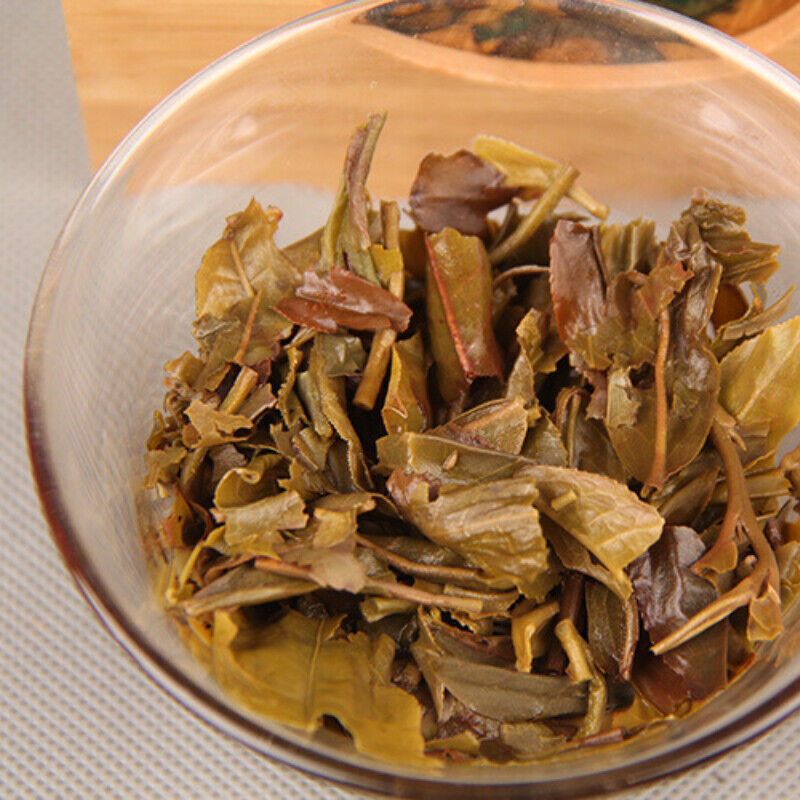 100g Shen Puer Yunnan Qizi Tea Cake China Raw Pu-erh Tea Mountain Rhyme