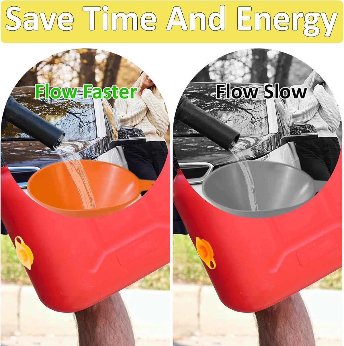 30 Pack Yellow Fuel Gas Can Jug Vent Cap Blitz Scepter Essence Midwest Eagle