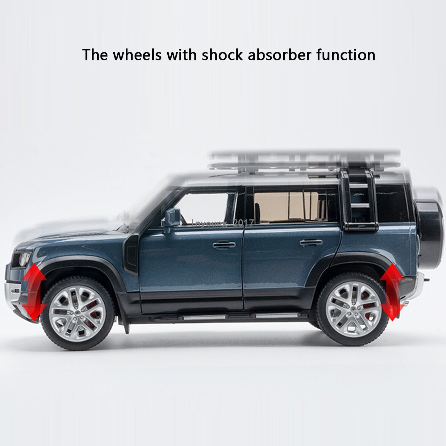 1/18 Scale Land Rover Defender 110 Model Car Diecast Toy Cars Collection Blue