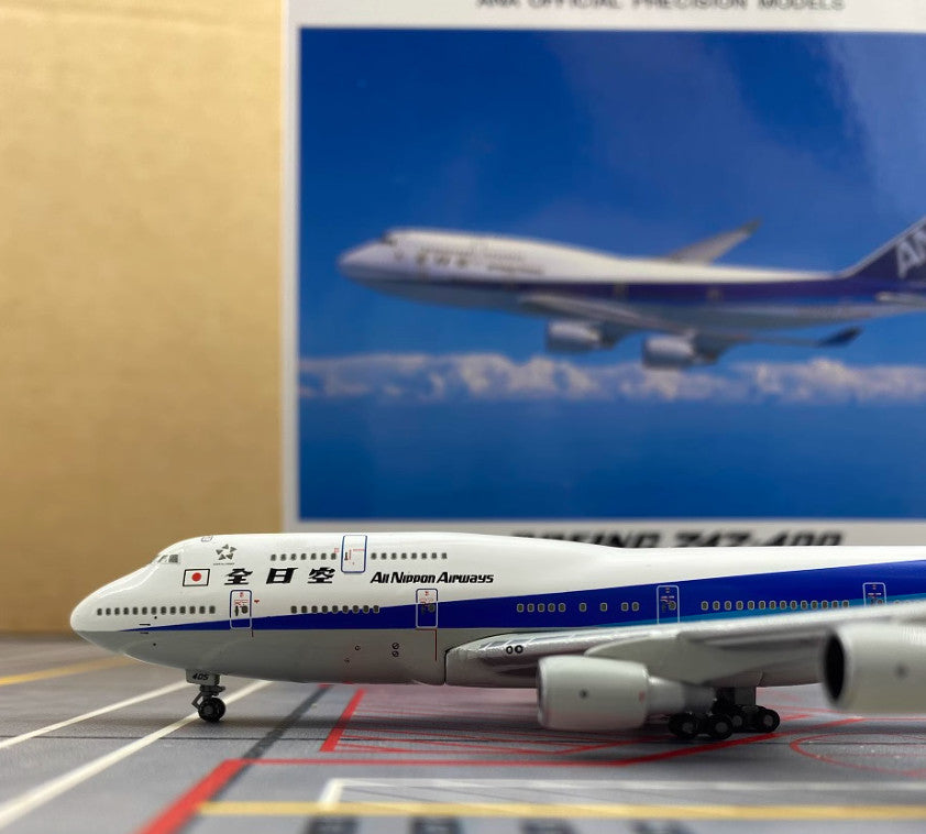 1:500 Hogan ANA BOEING 747-400 Passenger Plane Airplane Diecast Aircraft Model