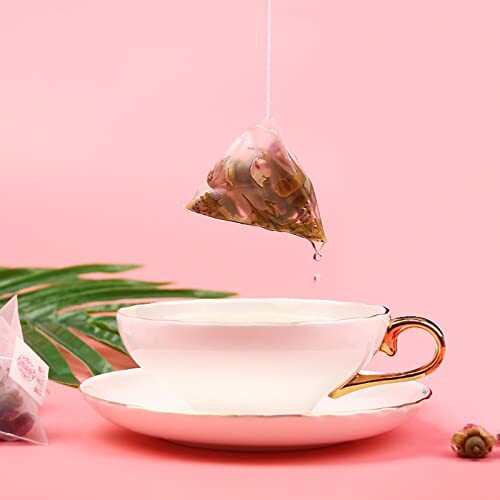 Chinese Rose Oolong Tea Loose Leaf Herbal Substitute Tea Bags (150g,3gx50pack)
