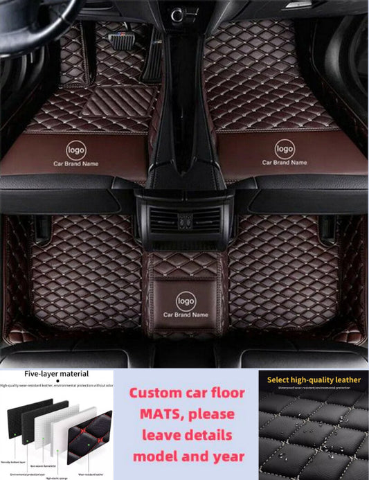 Car Floor Mats For Chevrolet All Models Carpets Luxury Waterproof Cargo Liners
