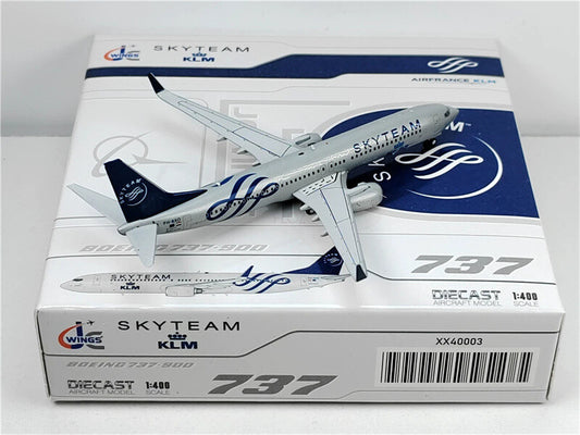 JC Wings KLM Skyteam for Boeing 737-900 PH-BXO 1/400 Aircraft Pre-built Model
