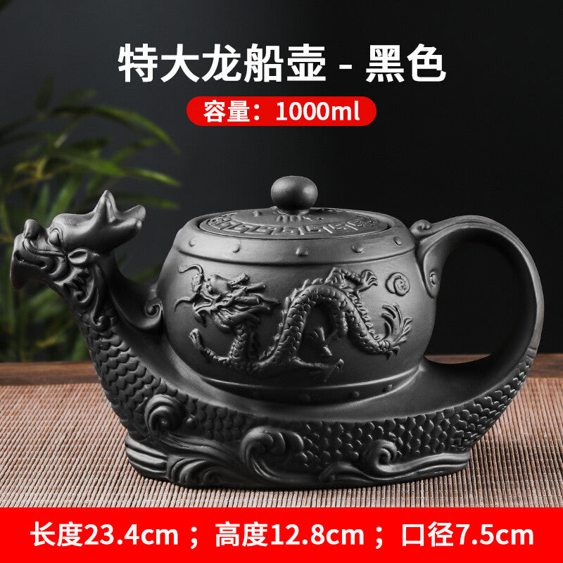 Purple Clay Clay Teapot Chinese Clay Teapot Teapot Teapot Single Pot Tea Set