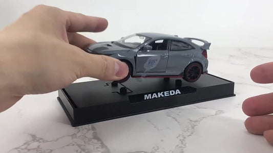 1/32 Honda Civic Type R Model Car Diecast Toy Cars Boys Toys Kids Gifts White