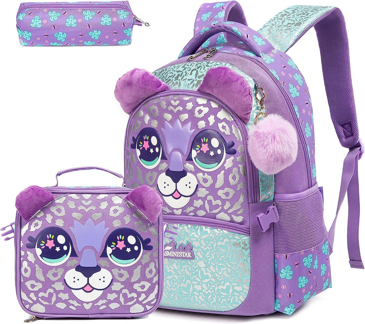 Kids Backpacks Girls School Bag Box School Backpack Girls Set Bookbag Backpack