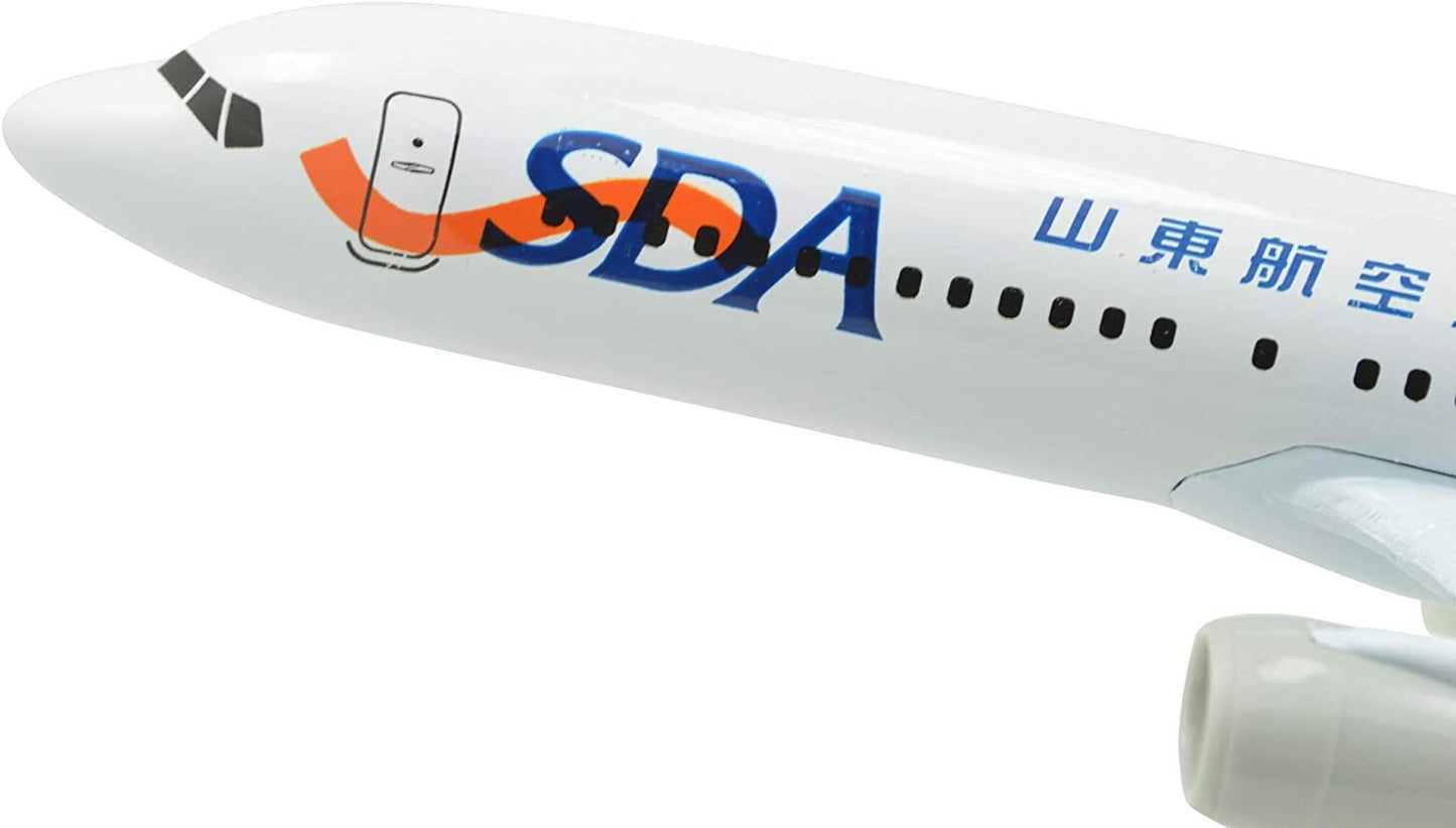 1:400 20cm B737-800 China Shandong Airlines Metal Airplane Model Plane Toy Plane