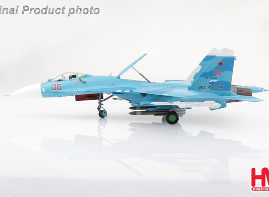 1:72 HM Su-27SM Flanker B Red 06/RF-92210, Air Force, 2013 Fighter Diecast Model