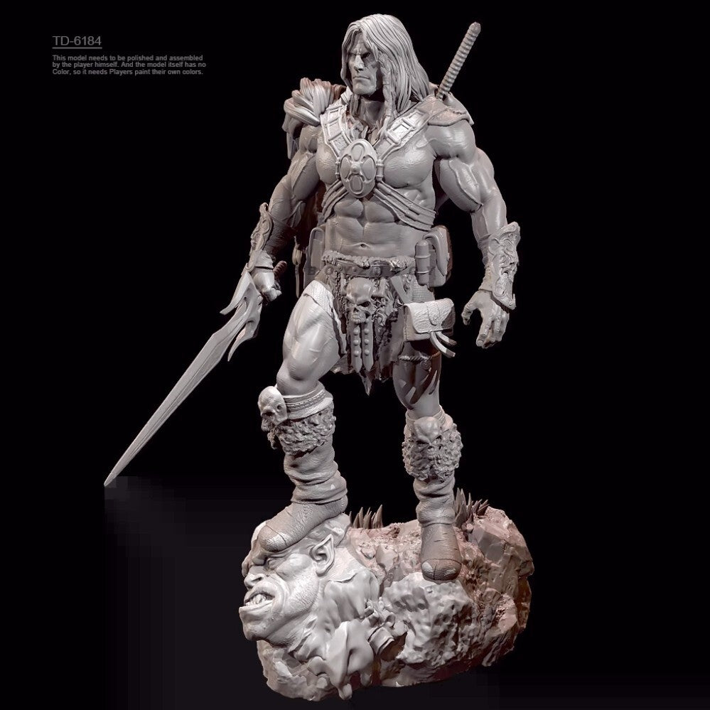 1/24 resin figure model Kit Mengshi Ximan 3D printing Unassembled unpainted