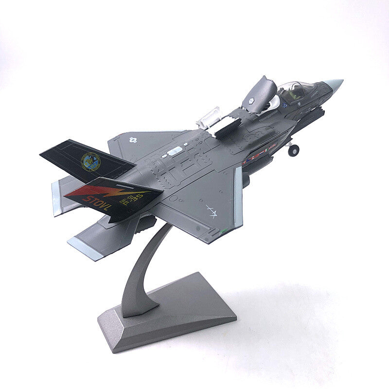 1/72 US Marine Corps F-35B Vertical Lift Invisible Fighter Alloy Model