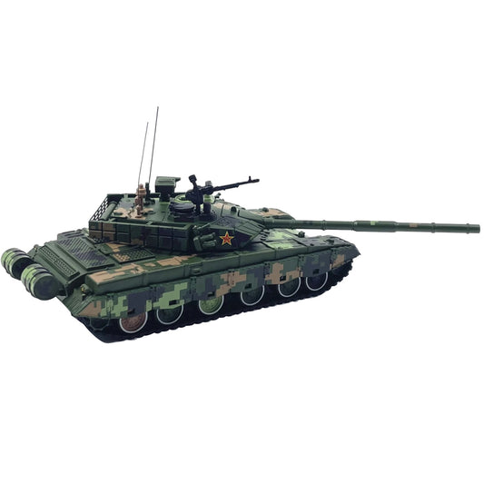 16cm Diecast Alloy 1/72 Chinese PLA ZTZ-99 Main Battle Tank Model Collection