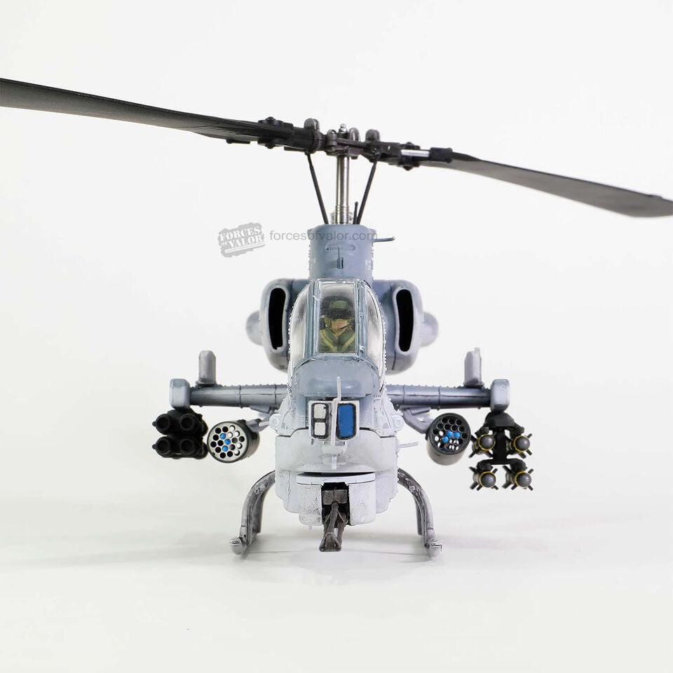 1:48 FOV US Marine AH-1W Light Attack Helicopter Afghanista Diecast Plane Model