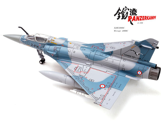 PANZERKAMPF 1/72 French Mirage 2000-5F 2-FK fighter model alloy