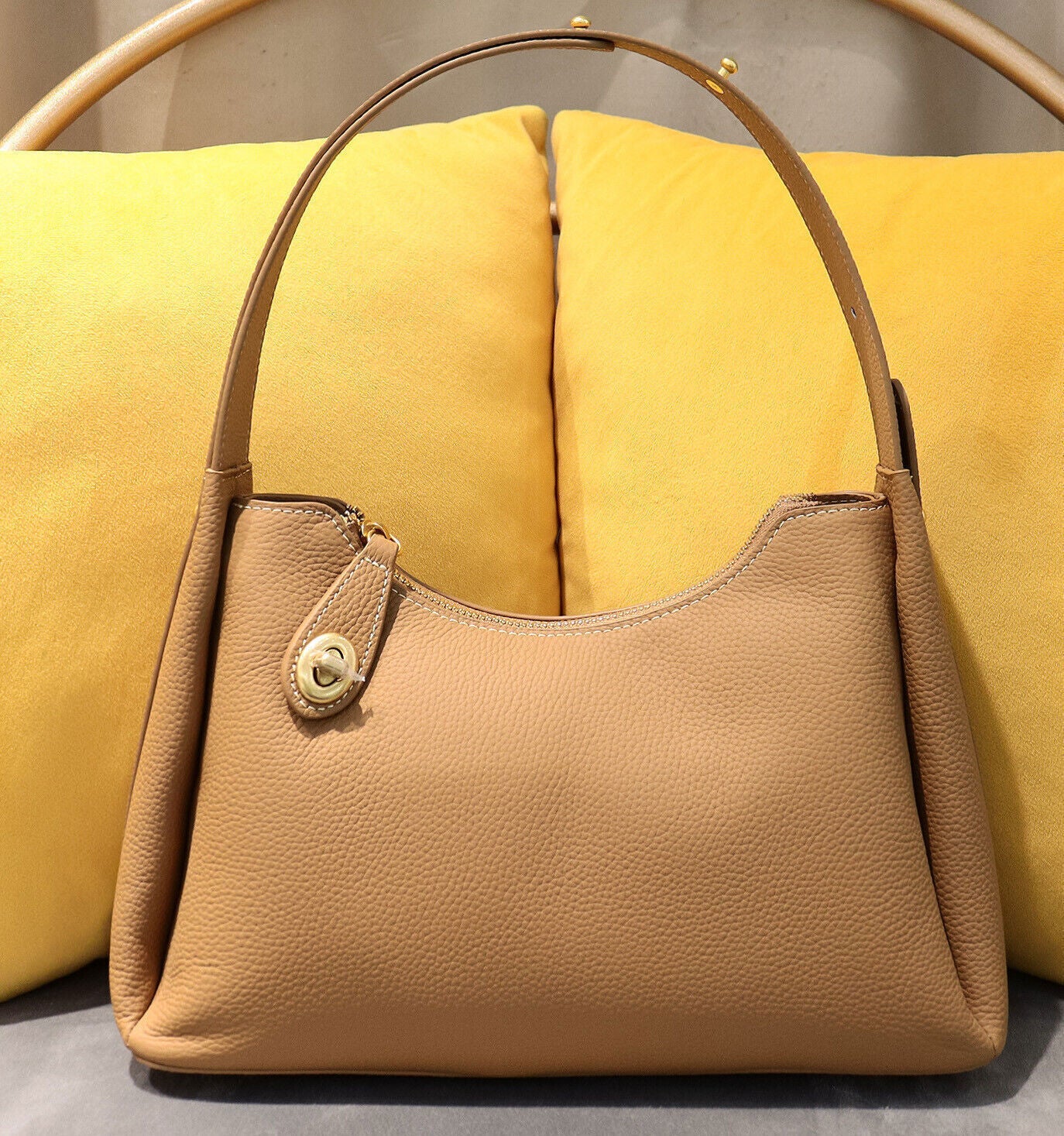 Women's Top Handle Genuine Leather Luxury Handbag Brand New Hobo Shoulder Bag