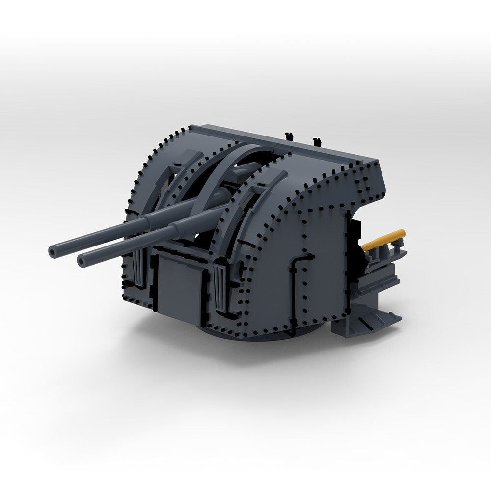 Yao's Studio LY350013A 1/350 Model Royal Navy 102mm /45 QF HA MkXVI Twin AA Gun