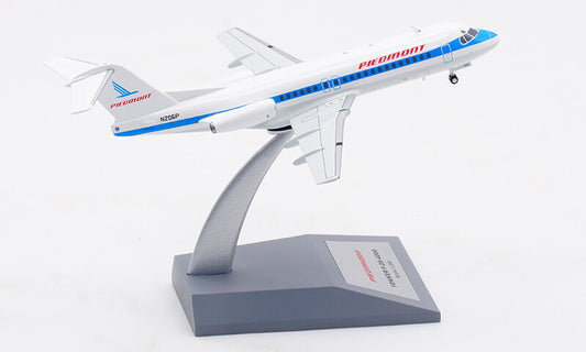 1:200 InFlight PIEDMONT Fokker F-28-4000 Passenger Plane Diecast Aircraft Model