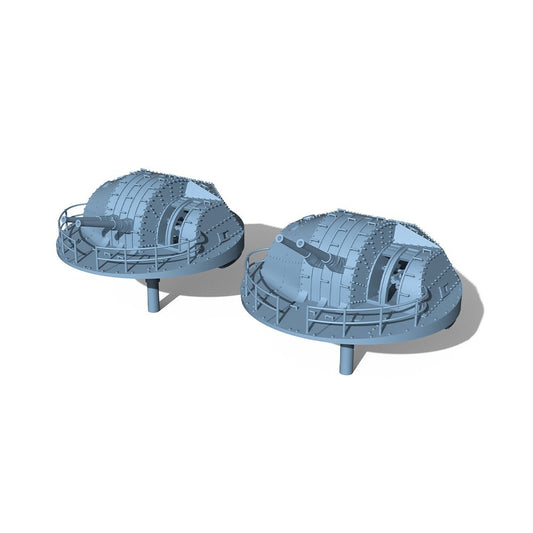 Yao's Studio LY350604 1/350 Model Upgrade Parts IJN Type 89 127mm Twin AA Gun