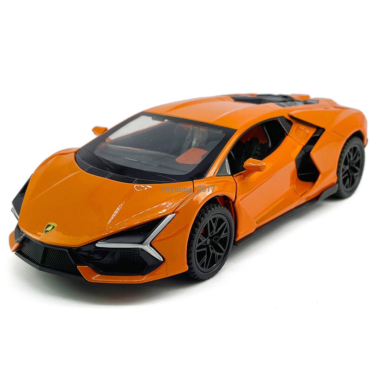 1:32 2023 Lamborghini Revuelto Model Toy Car Diecast Toy Vehicle Metal Orange
