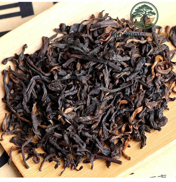 600g 2025 Haiwan Pu-erh Tea Old Comrade Third-level Loose Tea Ripe Pu'er Tea