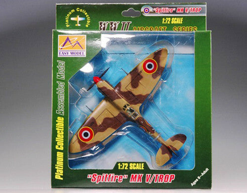 Easy Model Spitfire Mk VB/TROP 328 Sqn 1943 1/72 finished plane model aircraft