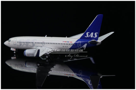 1:400 GeminiJets SAS BOEING B737-700W Airplane Diecast Plane Aircraft Model