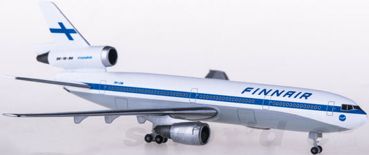1:500 Herpa FINNAIR McDonnell Douglas DC-10-30 Passenger Airplane Diecast Model
