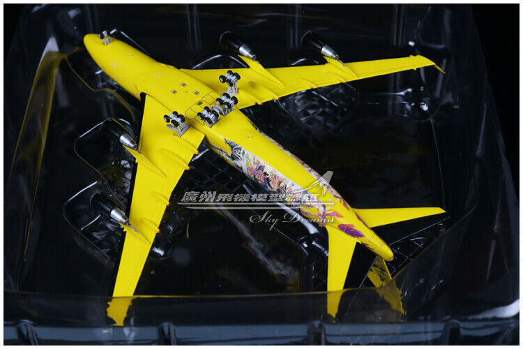 1:400 JC Wings Lee BOEING 747-400 80th Passenger Airplane Diecast Aircraft Model