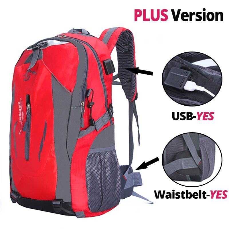 Nylon Backpacks Men Travel Bags Hiking Sport School Bag Men Backpack Women