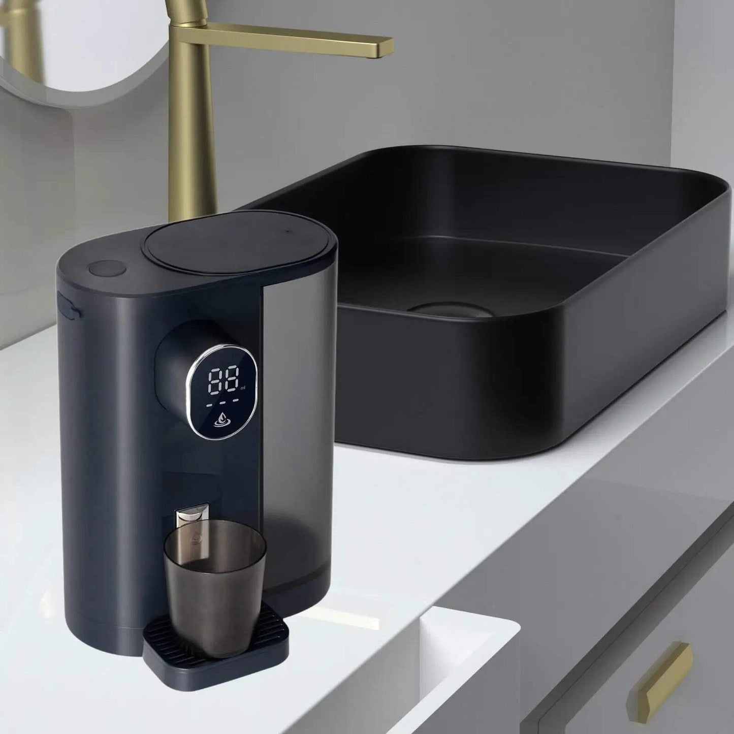 Automatic Mouthwash Dispenser – 600ML Touchless Bathroom