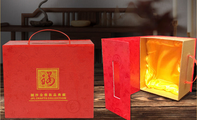 Gold Dragon Bring Wealth and Fortune Home Decoration Feng Shui Ornament