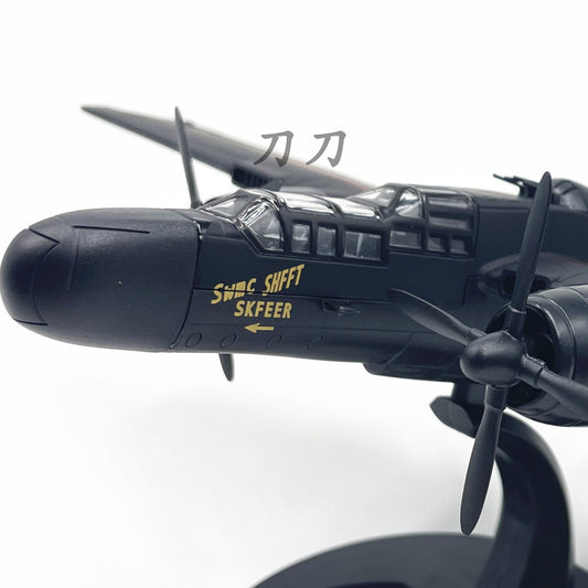 1:72 U.S. P-61 Black Widow night fighter p61 alloy aircraft model World War II