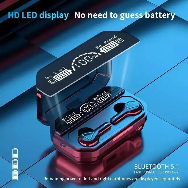 Mini Wireless Bluetooth 5.0 Headset Earphone Touch Earbuds Stereo Headphone TWS
