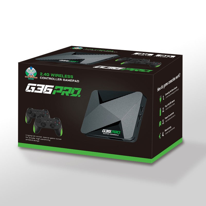 G36PRO,HDMI TV Video Game Stick Retro Gaming Console Wireless Controller 256GB