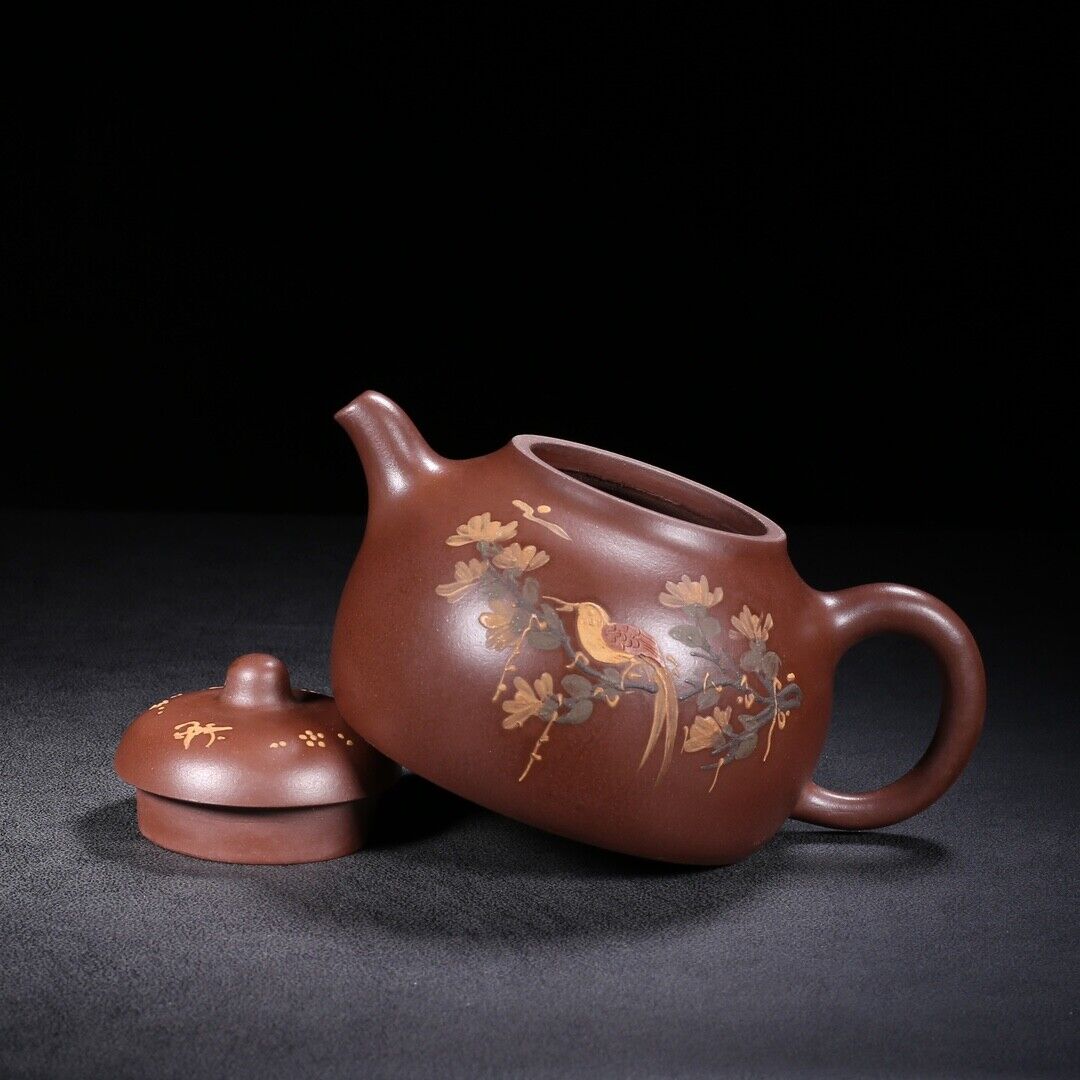 Chinese Yixing Zisha Clay Handmade Exquisite Teapot(乳鼎 底款:王寅春)