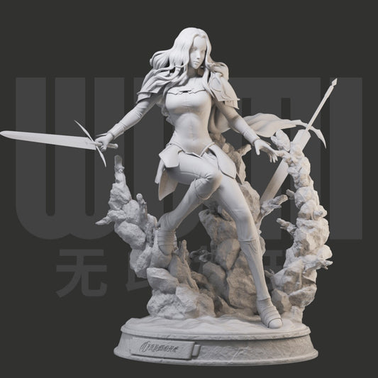 1/24 resin figures model The Sword Character Theresa Unassembled unpainted