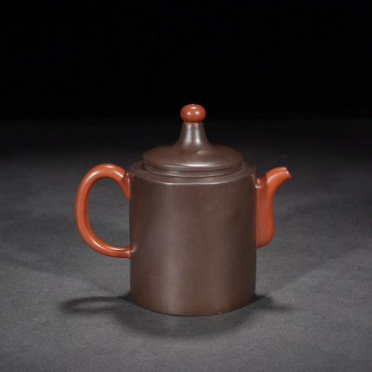Chinese Yixing Zisha Clay Handmade Exquisite Teapot (雅趣 底款:曼希陶艺)