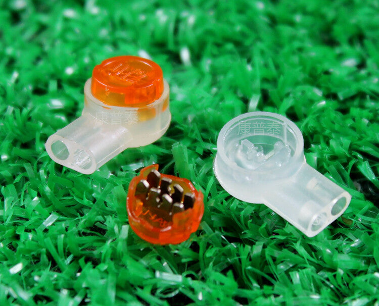 100pcs/lot UY2 K2 Waterproof Wire Connector Telephone Cable Gel Splice Joints