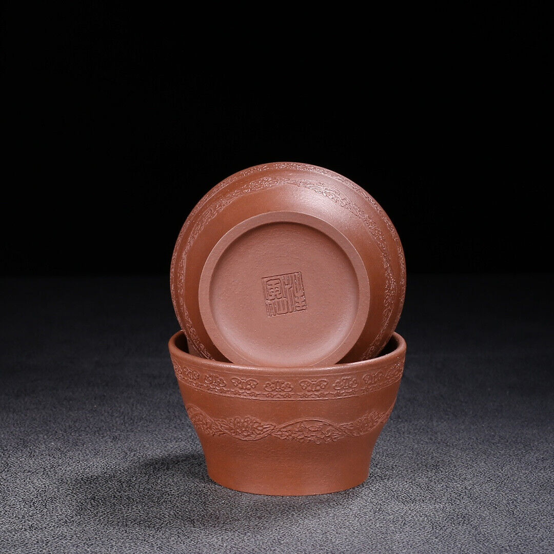 Chinese Yixing Zisha Clay Handmade Exquisite Teapot (松竹梅 底款:汪寅仙)