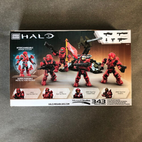 Mega Bloks Construx Halo DLB95 UNSC Fireteam Stingray