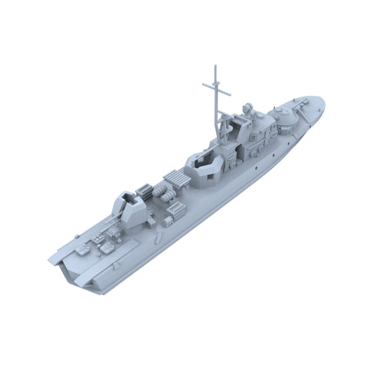 SSC72770-A 1/72 Military Model Kit Soviet Pr.1204 Border Patrol Boat Water Line