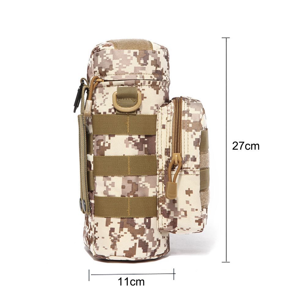 Outdoor Tactical Military Molle Water Bag Nylon Storage Cover WaterBottle Holder