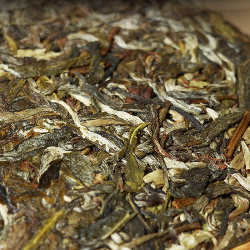 357g Yunnan Ancient Tree Ban Zhang Qizi Cake Tea Ancient Tree Raw Pu'er Tea Cake