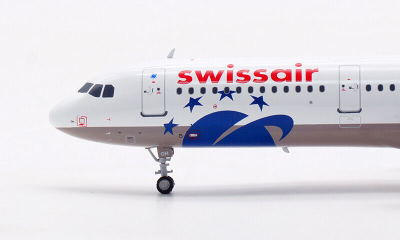 1:200 B-Models Swissair AIRBUS A321 Passenger Airplane Diecast Aircraft Model