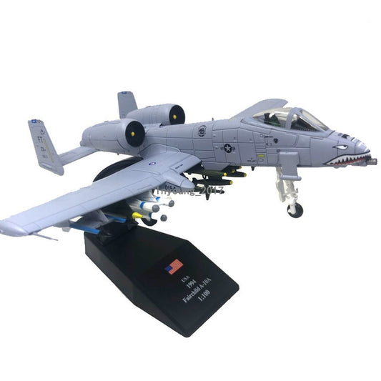 1:100 A-10 Thunderbolt II Warthog Attack Airplane Model Diecast Plane Model