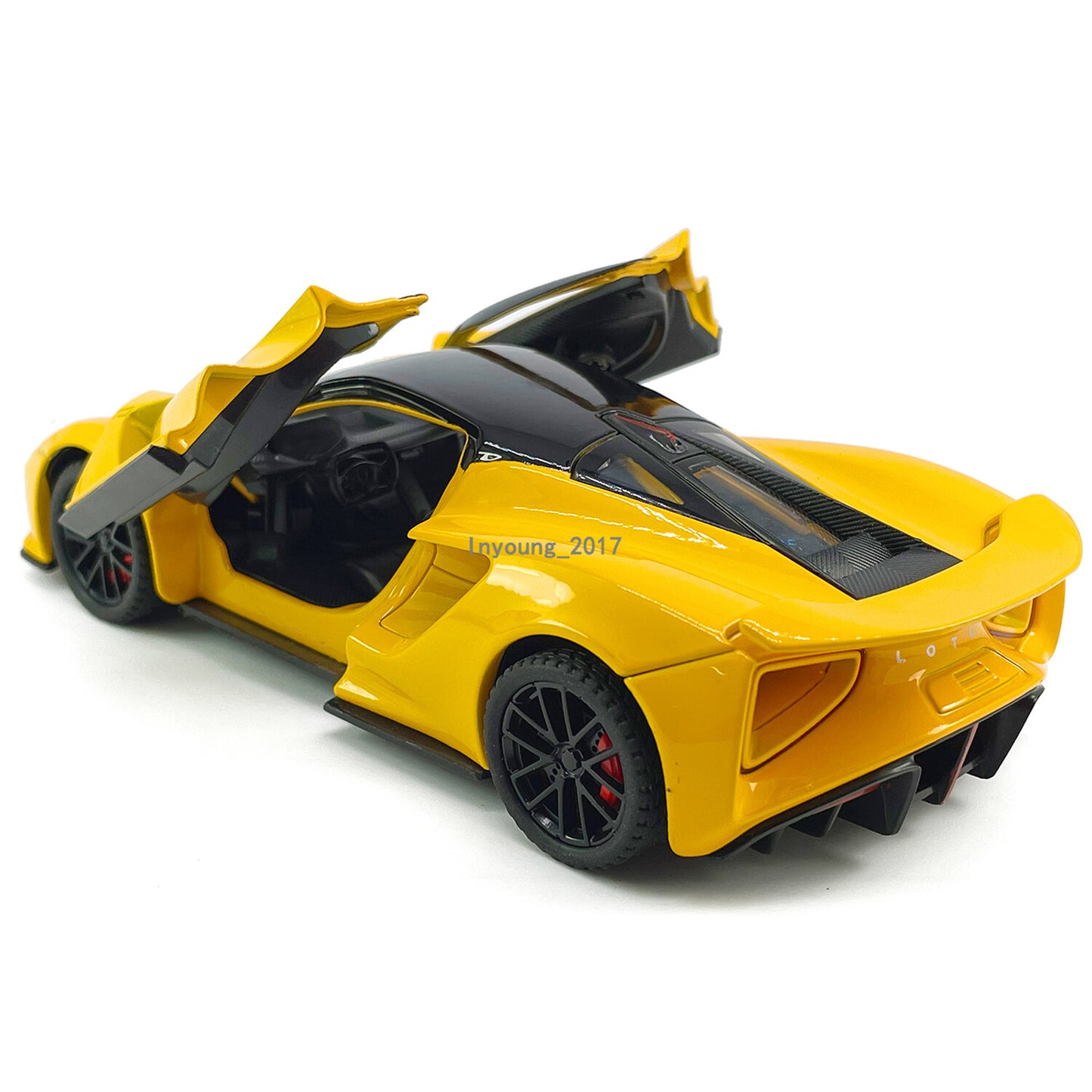 1/32 Lotus Evija Model Car Diecast Toy Vehicle Toys for Boys Kids Gifts Orange