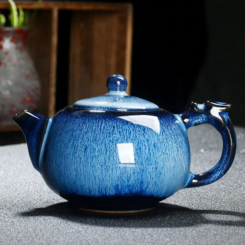 250ml Star Glaze Teapot Ceramic Kung Fu Tea Pot Teaset Porcelain Chinese Teaware