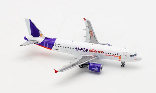 JC Wings Lucky Air U-FLY alliance AIRBUS A320 B-6943 1/400 diecast plane model