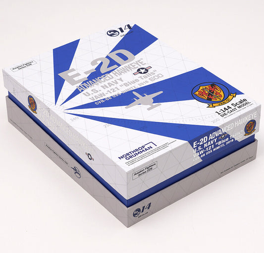 S14 1/144 E-2D early warning aircraft VAW-121 blue CVN68 Nimitz 2016 alloy model