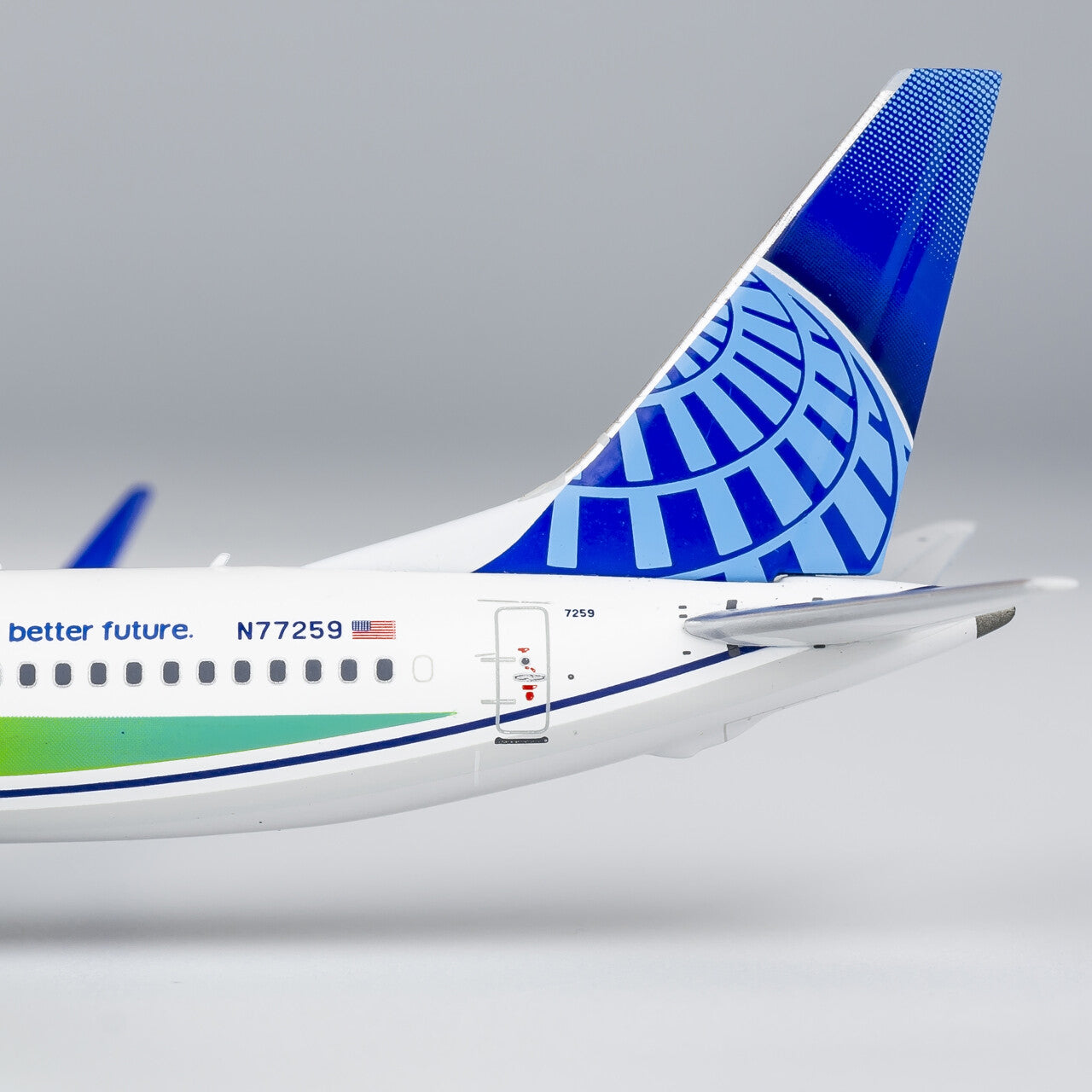 1:400 NG Model United Airlines BOEING B737 MAX 8 Airplane Diecast Aircraft Model