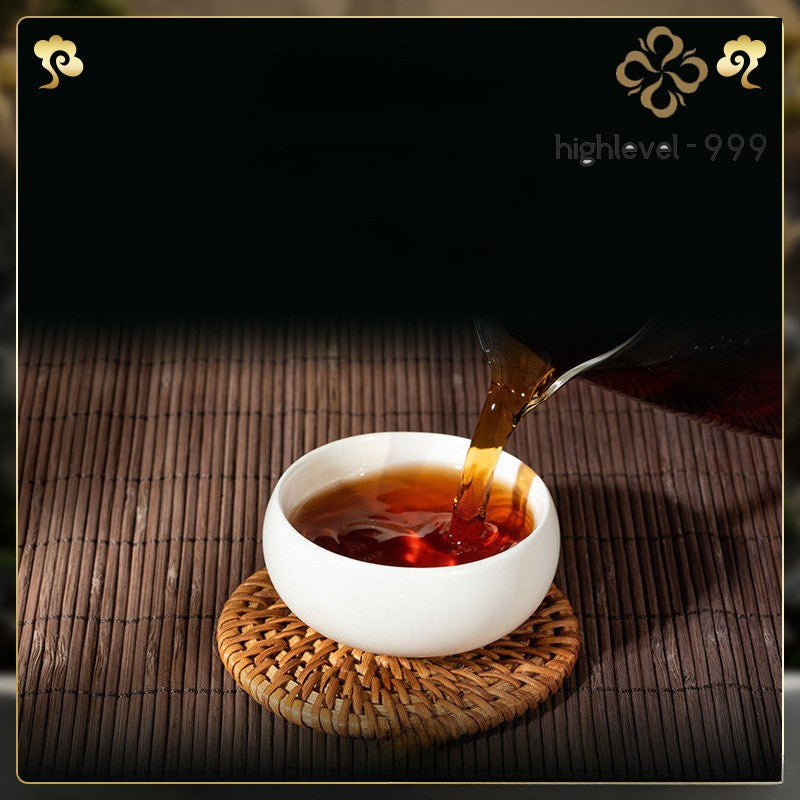 357g Raw Ripe Puer Tea Cake 2006 Bingdao Yunnan Local Specialty Compressed Tea